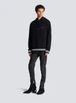 balmain hoodies for men.