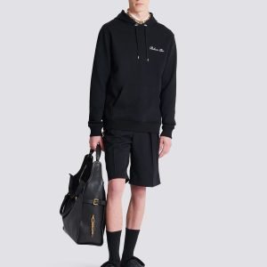 balmain hoodie mens