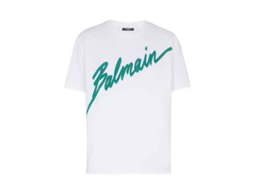 Balmain White T Shirt Balmain White T Shirt