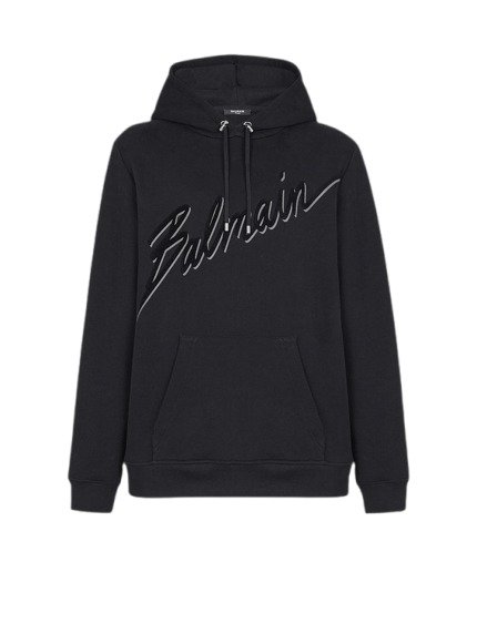 balmain black hoodie balmain black hoodie