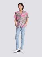 jeans biker balmain.