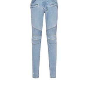 jeans biker balmain