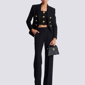 Balmain Crop Top.