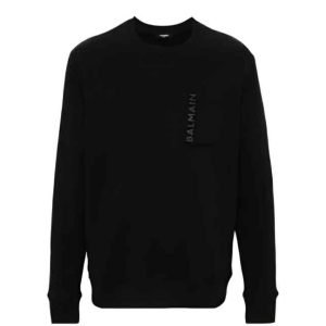 balmain hooded sweatshirt