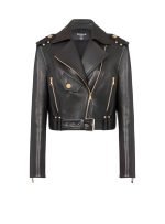 balmain leather jacket
