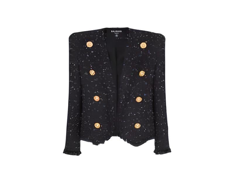 balmain tweed jacket balmain tweed jacket