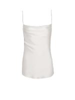 Balmain Draped Satin Top