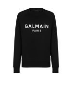 balmain black sweatshirt