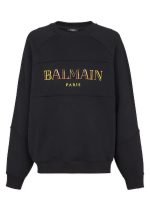 Balmain crewneck sweatshirt front view USA
