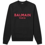 balmain flock sweatshirt front view