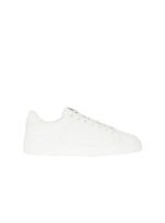 Balmain shoes men front view white sneakers