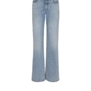 Balmain Jean Skirt Front View
