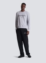 Balmain logo sweatshirt back view