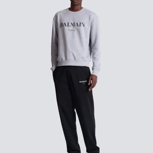 Balmain logo sweatshirt back view