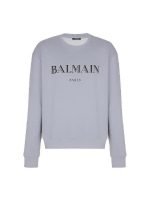 Balmain logo sweatshirt front view