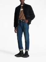Back view jeans Balmain biker