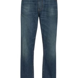 Alt Text: Front view jeans Balmain biker