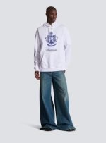 Back view of Balmain Decarnin Hoodie