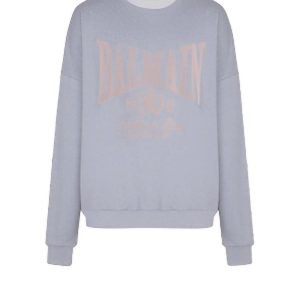 front view of balmain grey sweatshirt