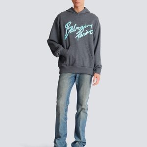balmain hoodie beyonce back view