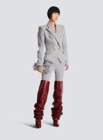 balmain jacket ladies back view