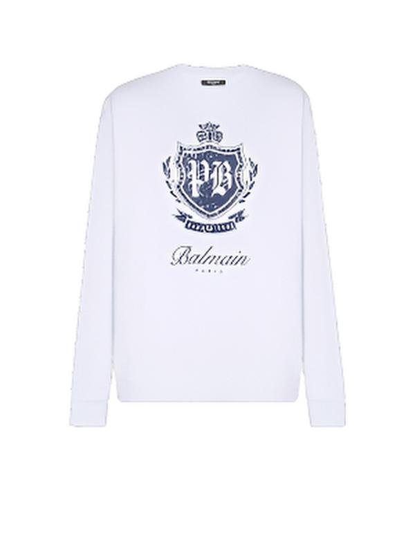 Balmain Paris Men’s Sweatshirt Front balmain paris men’s sweatshirt front view