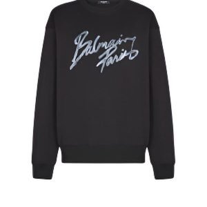 balmain paris sweatshirt mens front view