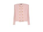 balmain pink jacket front view
