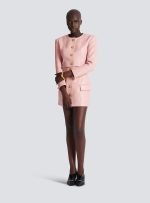 balmain puffer jacket back view