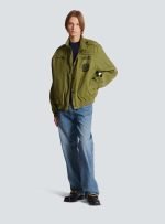 balmain biker jacket mens