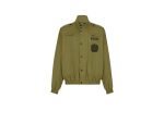 front view of balmain biker jacket mens