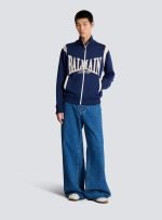 balmain mens biker jacket