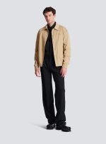 mens balmain biker jacket