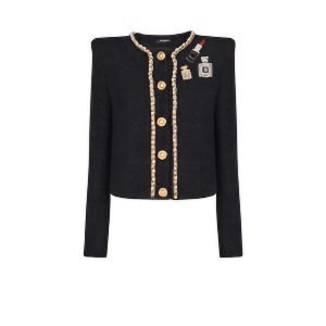 front view of pierre balmain jacket