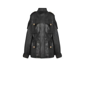 balmain black jacket