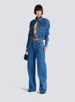 balmain jacket jeans