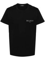 Balmain Logo-Applique Cotton T-Shirt