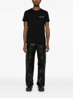 Balmain Logo-Applique Cotton T-Shirt