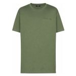 Balmain PB crew-neck T-shirt front view with logo print in cotton fabric