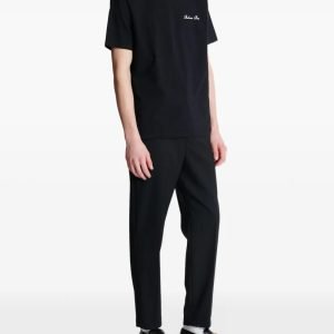 Balmain Signature T-shirt back view plain cotton design