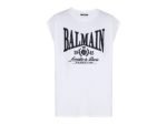 Balmain printed T-shirt front view for men