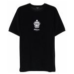 Balmain graphic-print T-shirt front view with logo design