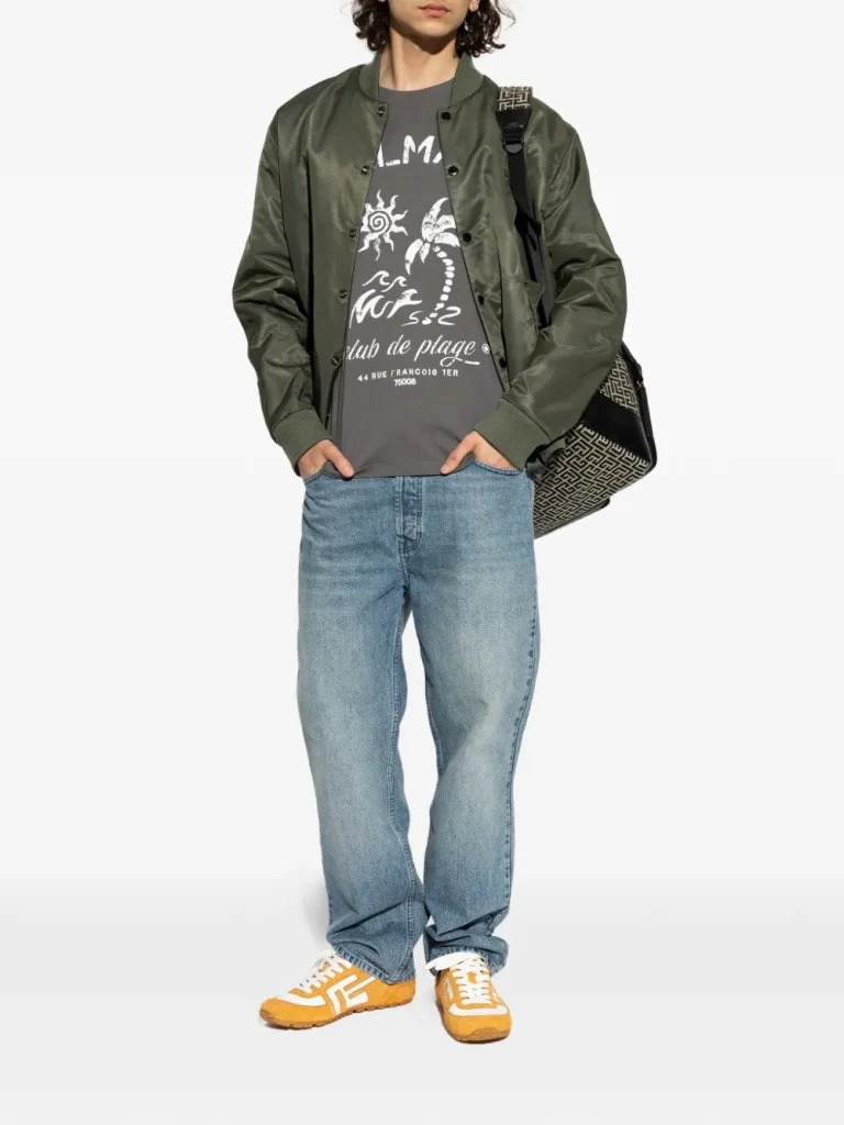 What Are Balmains? Complete Guide to the Luxury Brand in the USA 3 Balmain graphic-print logo-detail T-shirts