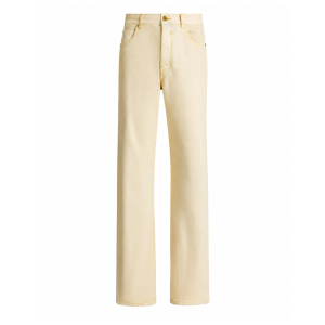 Balmain five-pocket jeans front view slim fit designer denim for men