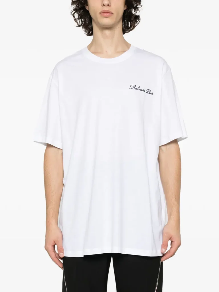 How Much Is Balmain? Luxury Fashion Pricing Guide in the US 3 Balmain white t shirt