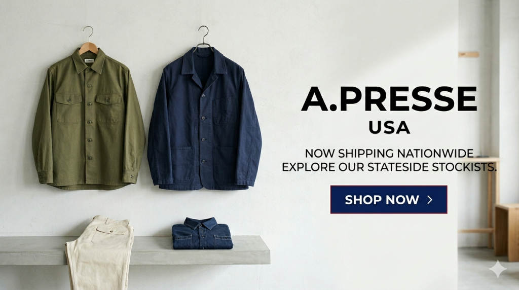A PRESSE Clothing: Complete Guide to Japan's Cult Workwear Brand 3 a presse