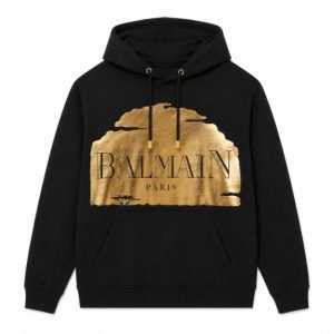 Balmain Hoodie Gold